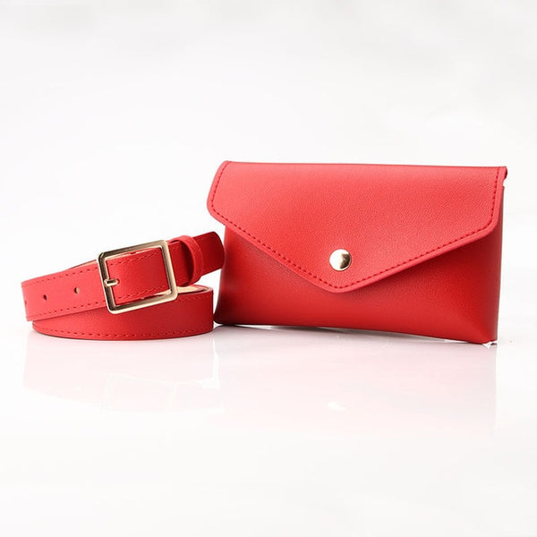 The Classic 2.0 Equestrian Belt Bag - Red